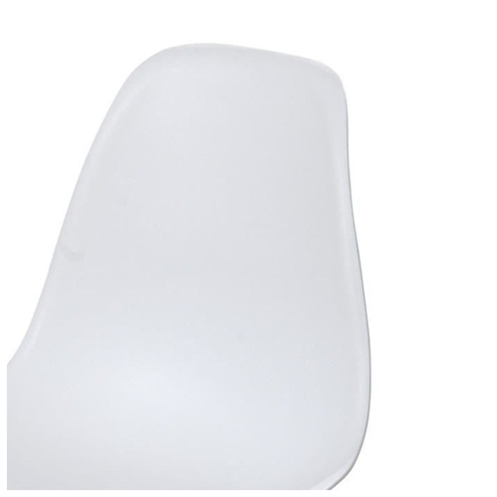 Ensemble Table a manger 120x80 cm+ 4 chaises - Laqué Blanc - OTTO