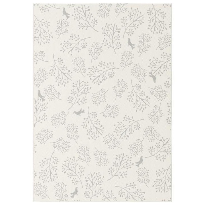 Tapis - Gris - Synthétique - 120 x 170 cm - Intérieur/extérieur - B