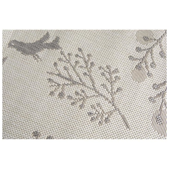 Tapis - Gris - Synthétique - 120 x 170 cm - Intérieur/extérieur - B