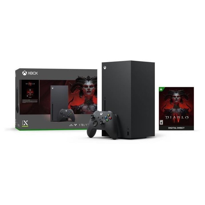 Pack Console Xbox Series X - 1000 Go + Diablo IV