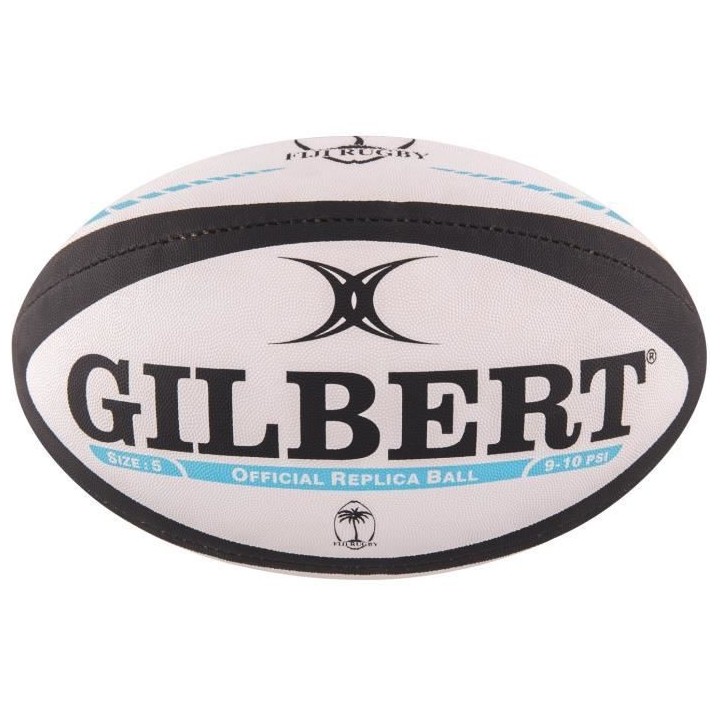 GILBERT Ballon de rugby REPLICA - Fidji - Taille 5