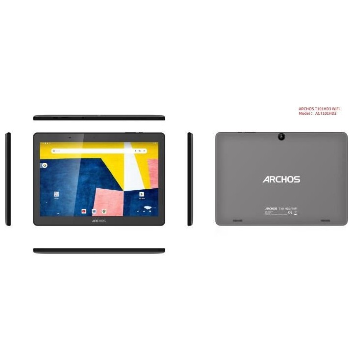 Tablette tactile - ARCHOS - T101 HD3 - Ecran HD 10,1 - Android 13 - RA