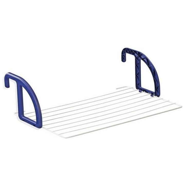 LEIFHEIT 83056 Séchoir a suspendre balcon 7 metres CLASSIC 70 blanc &