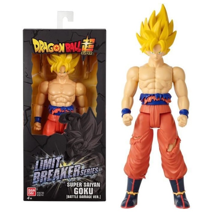 BANDAI Figurine géante Limit Breaker Super Saiyan Goku (Battle Damage