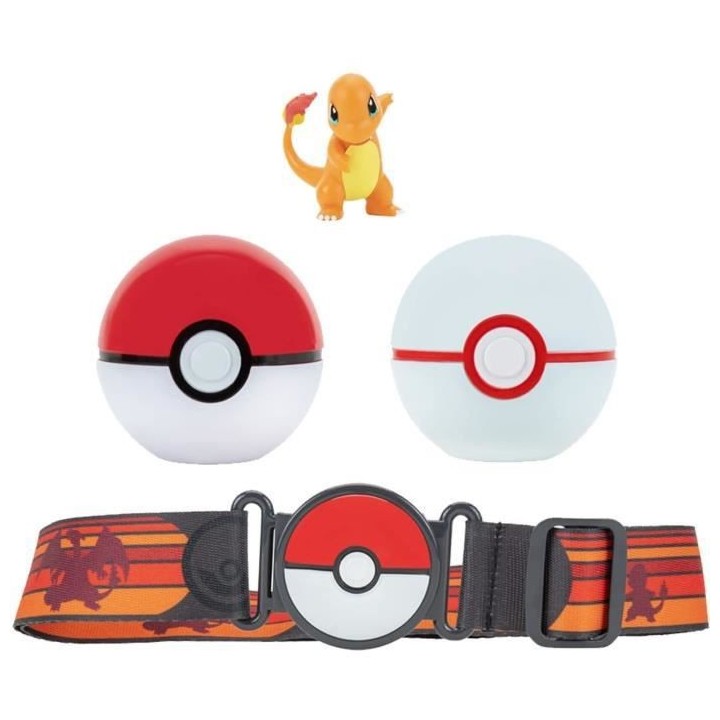 Pokémon - Ceinture Clip 'N' Go - Salameche - BANDAI