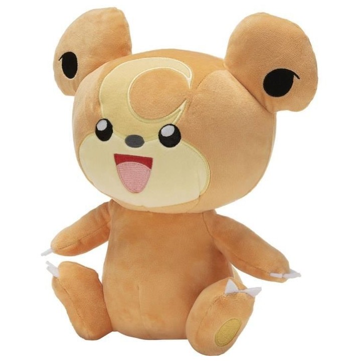 Pokémon - Peluche Teddiursa - 30 cm - BANDAI
