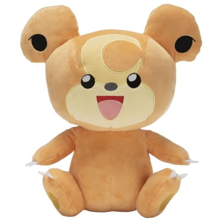 Pokémon - Peluche Teddiursa - 30 cm - BANDAI