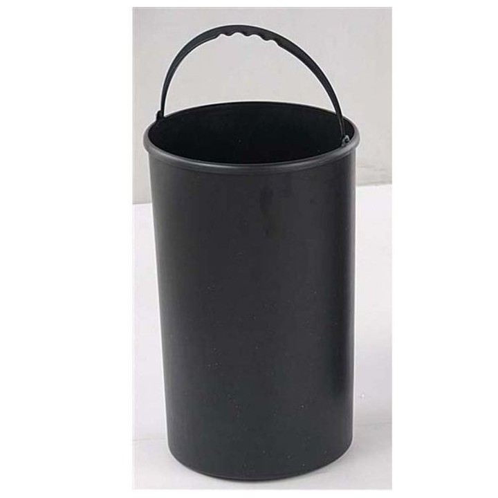 KITCHEN MOVE Poubelle 50L One Touch avec seau en acier inox