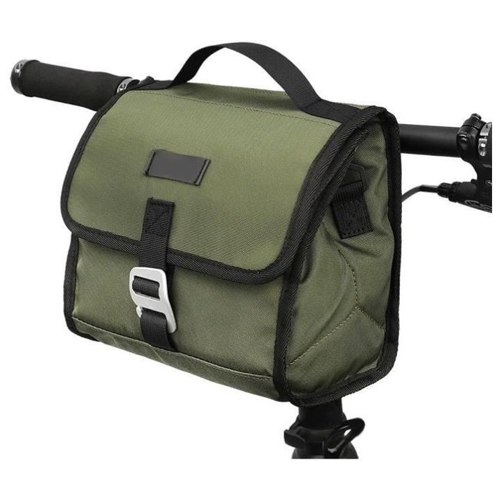 Sacoche trottinette et vélo isotherme - BEEPER - Vert olive