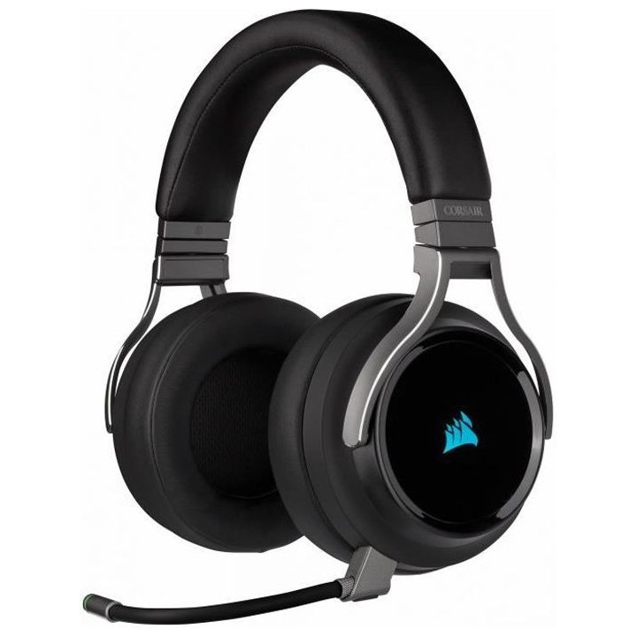 CORSAIR Casque Gamer VIRTUOSO RGB Sans fil Noir (CA-9011185-EU)