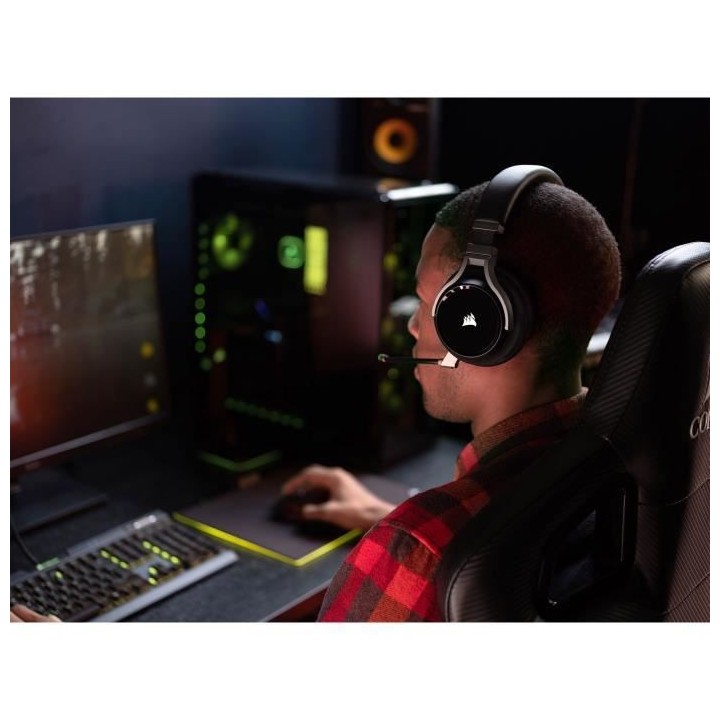CORSAIR Casque Gamer VIRTUOSO RGB Sans fil Noir (CA-9011185-EU)