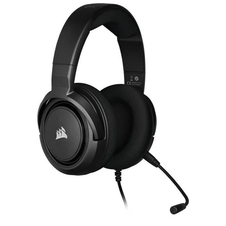 CORSAIR HS35 Casque de gamer STÉRÉO - Noir carbone (CA-9011195-EU)