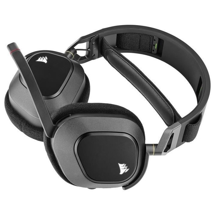 CORSAIR Casque sans fil HS80 RGB - Carbone (CA-9011235-EU)