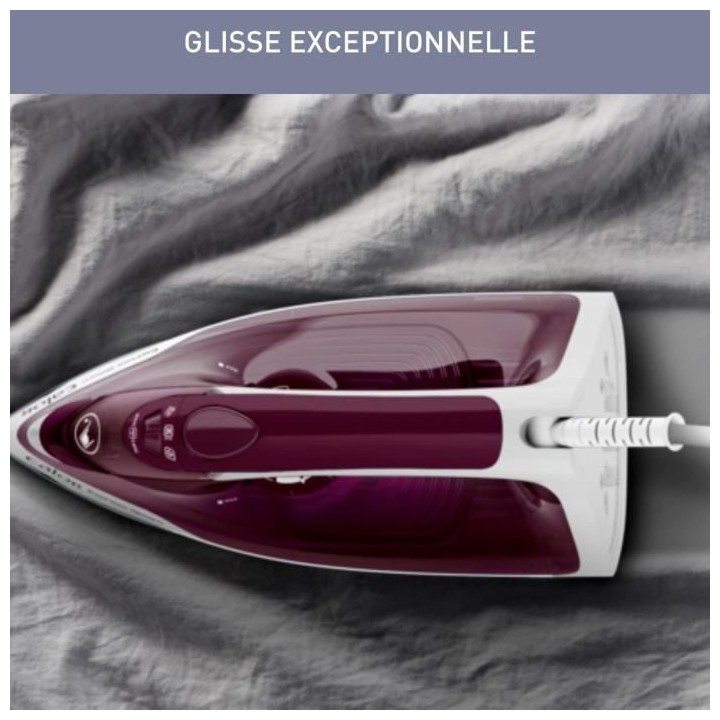 CALOR FV2835C0 Fer a repasser, Débit vapeur 35 g/min, Fonction pressi