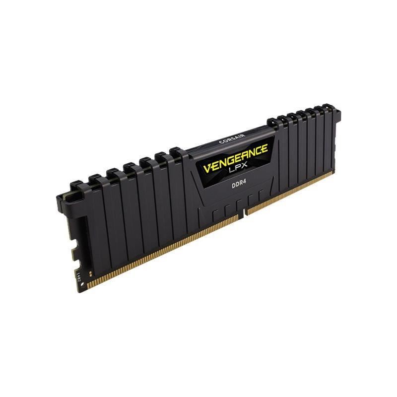 CORSAIR Mémoire PC DDR4 - Vengeance - 16 Go ( 1 x 16 Go) - 2666MHz - CAS 16 (CMK16GX4M1A2666C16)