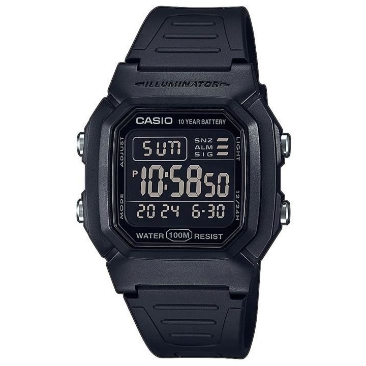 CASIO Montre W-800H-1BVES