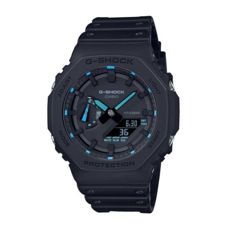 Montre - CASIO - G-Shock - Noir et Bleu résiné