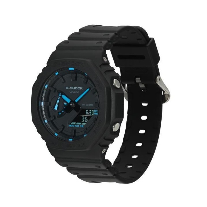 Montre - CASIO - G-Shock - Noir et Bleu résiné