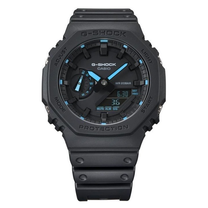 Montre - CASIO - G-Shock - Noir et Bleu résiné