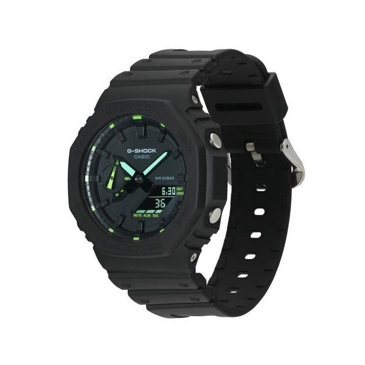 Montre - CASIO - G-Shock - Noir et Vert résine