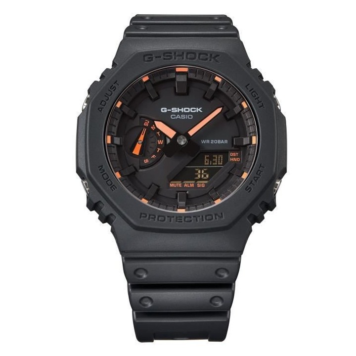 Montre - CASIO - G-Shock - Noir et Rouge résine