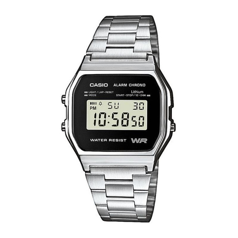 CASIO Montre Quartz A158WEA1EF Mixte