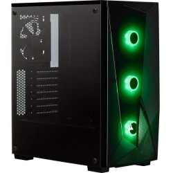 Boîtier PC Gaming - CORSAIR - Carbide Series SPEC-DELTA RGB - ATX Moyen-Tour - Verre trempé - Noir (CC-9011166-WW)