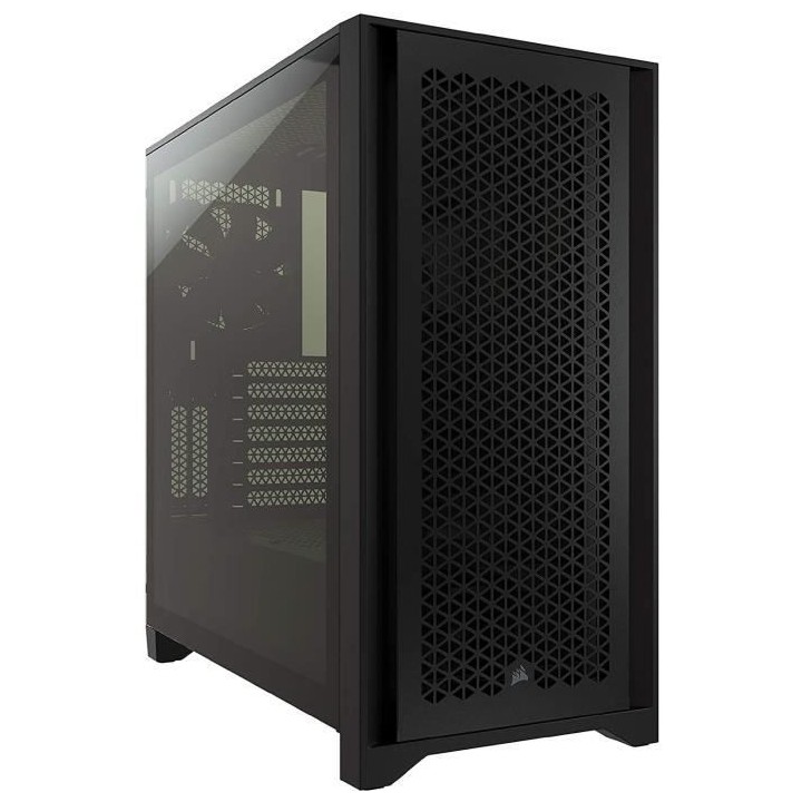 Boîtier PC Gaming - CORSAIR - 4000D Airflow - Moyen Tour - Verre trem