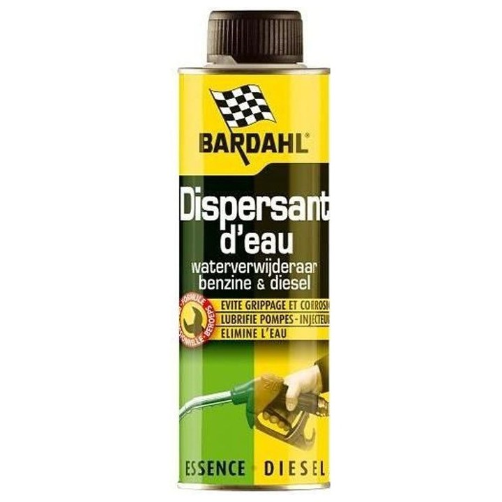 Dispersant d'eau essence/gazole Bardahl 2001082