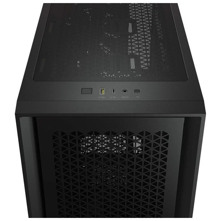 Boîtier PC Gaming - CORSAIR - 4000D Airflow - Moyen Tour - Verre trem