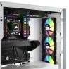 CORSAIR Boîtier PC iCUE 4000X RGB - Moyen Tour - Verre trempé - Blanc (CC9011205WW)