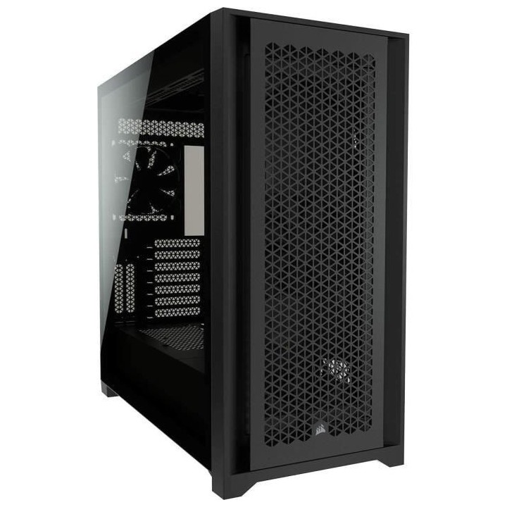 CORSAIR Boîtier PC 5000D Airflow - Verre Trempé Moyen-Tour ATX - Noi