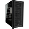 CORSAIR Boîtier PC 5000D Airflow - Verre Trempé Moyen-Tour ATX - Noir (CC-9011210-WW)