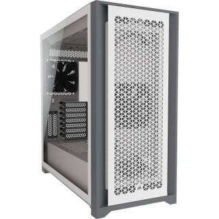CORSAIR Boîtier PC 5000D Airflow - Verre Trempé Moyen-Tour ATX - Bla