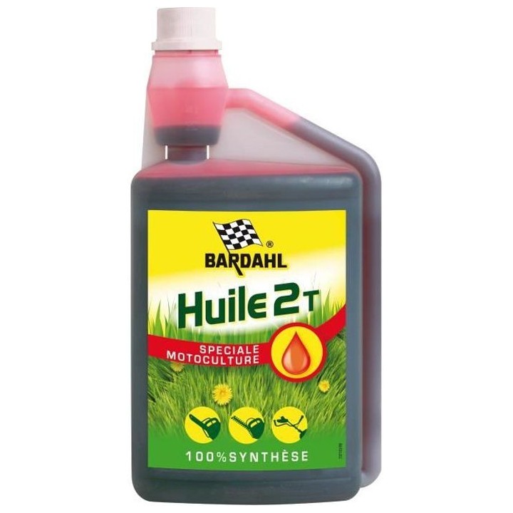 BARDAHL Huile 2 temps motoculture - 1 l