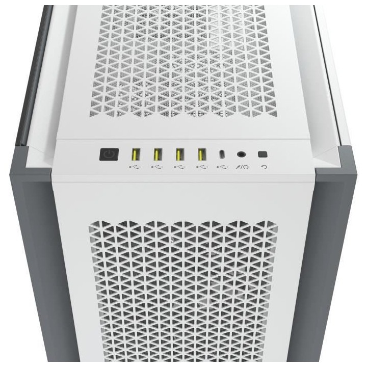 CORSAIR Boîtier PC 7000D AIRFLOW Verre Trempé - Blanc (CC-9011219-WW