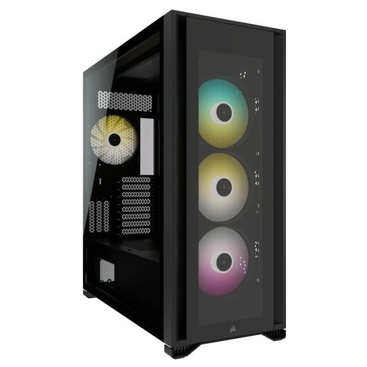 CORSAIR Boîtier PC iCUE 7000X RGB Verre Trempé - Noir (CC-9011226-WW