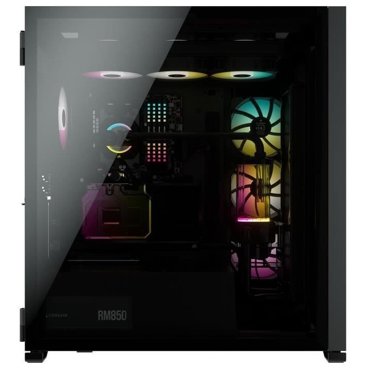 CORSAIR Boîtier PC iCUE 7000X RGB Verre Trempé - Noir (CC-9011226-WW