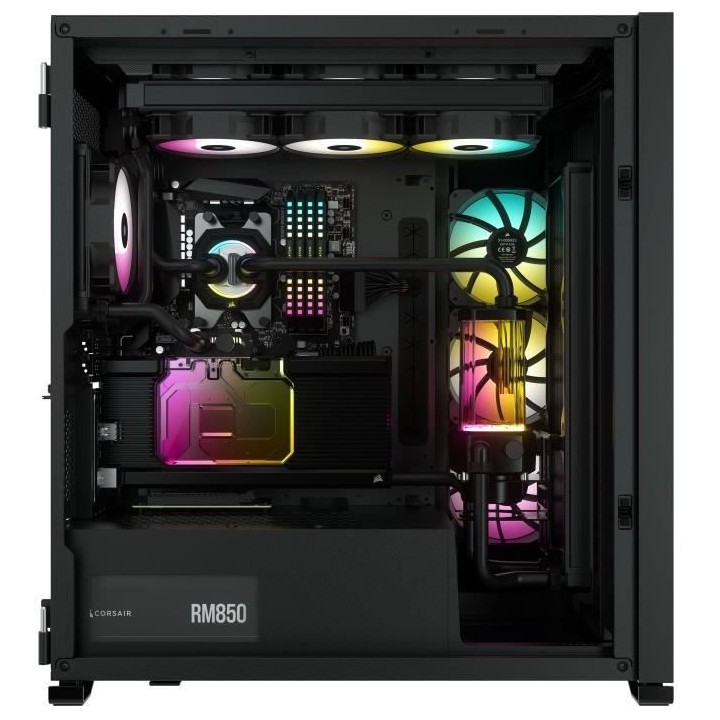 CORSAIR Boîtier PC iCUE 7000X RGB Verre Trempé - Noir (CC-9011226-WW