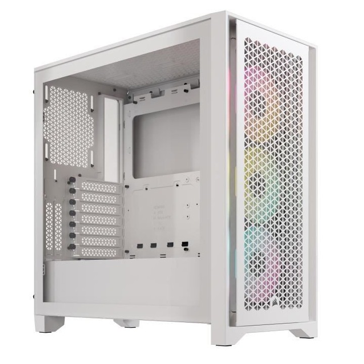 Boitier PC - CORSAIR - iCUE 4000D RGB Airflow - Moyen-tour - 3 ventila