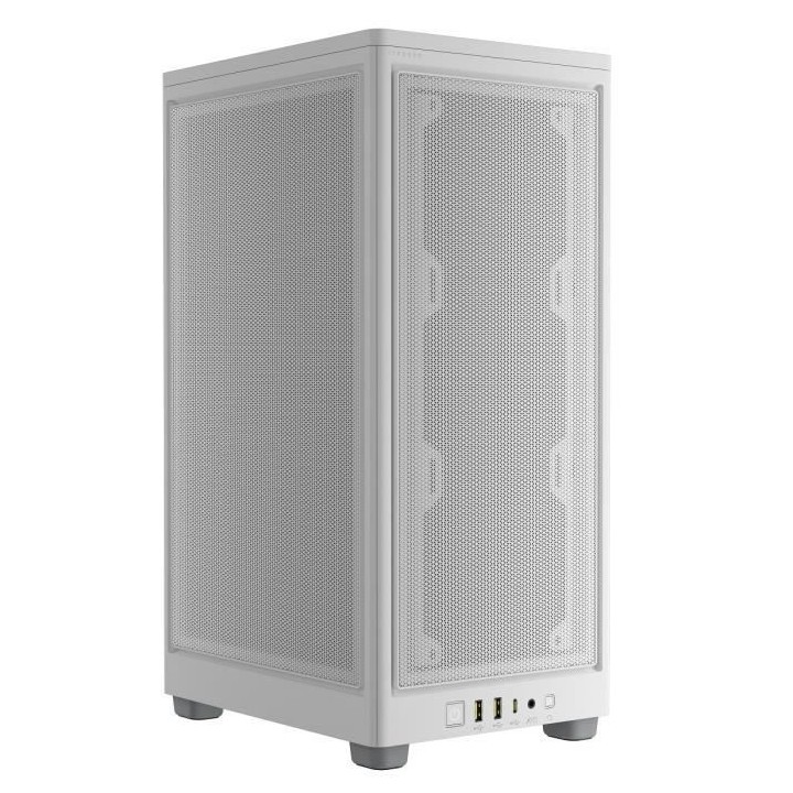 Boitier PC - CORSAIR - iCUE 2000D Airflow - Mini ITX - Panneaux en aci