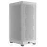 Boitier PC - CORSAIR - iCUE 2000D Airflow - Mini ITX - Panneaux en acier - Ventilateur AF120 SLIM inclus - Blanc - (CC-9011245-W