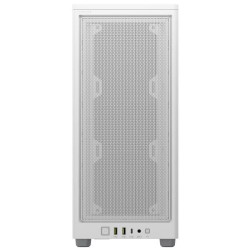 Boitier PC - CORSAIR - iCUE 2000D Airflow - Mini ITX - Panneaux en acier - Ventilateur AF120 SLIM inclus - Blanc - (CC-9011245-W