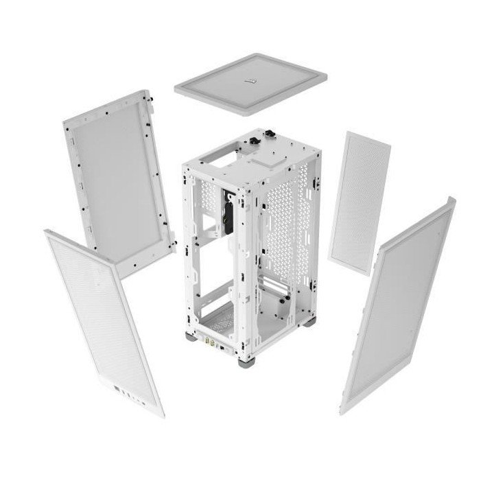 Boitier PC - CORSAIR - iCUE 2000D Airflow - Mini ITX - Panneaux en aci