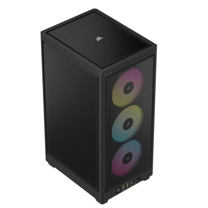 Boitier PC - CORSAIR - iCUE 2000D RGB Airflow - Mini ITX - 3 ventilate