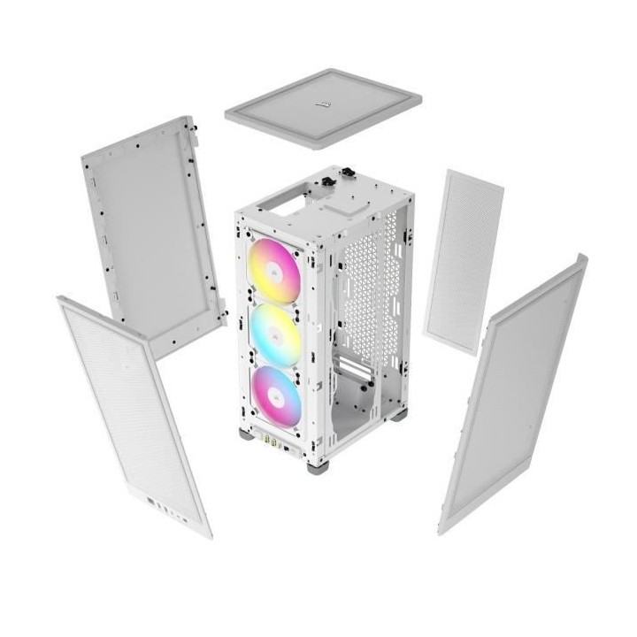 Boitier PC - CORSAIR - iCUE 2000D RGB Airflow - Mini ITX - 3 ventilate