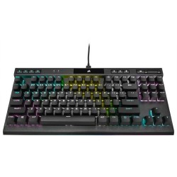 Corsair clavier gaming optique-mécanique K70 RGB TKL Champion Series rétroéclairage OPX noir (CH-911901A-FR)