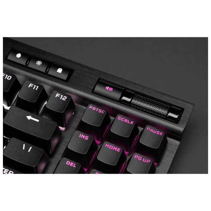 Corsair clavier gaming optique-mécanique K70 RGB TKL Champion Series