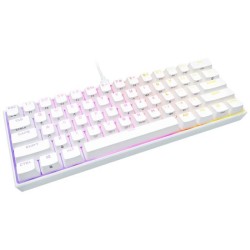 CORSAIR clavier K65 RGB Mini 60% Mechanical Gaming - Blanc (CH-9194110-FR)