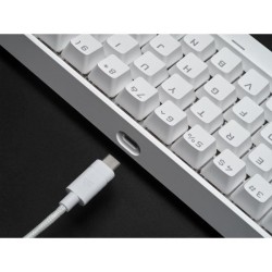 CORSAIR clavier K65 RGB Mini 60% Mechanical Gaming - Blanc (CH-9194110-FR)